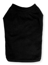 Load image into Gallery viewer, Black 100% Cotton T-Shirt T-Shirt Cara Mia Dogwear 
