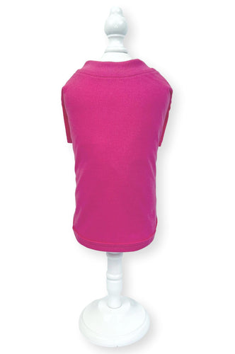 Dark Pink 100% Cotton T-Shirt T-Shirt Cara Mia Dogwear 