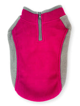 Load image into Gallery viewer, Dark Pink Extra Thick Stretch Fleece Coat Extra Thick Fleece Dog Vest Coat Cara Mia Dogwear 
