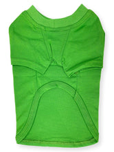 Load image into Gallery viewer, Green 100% Cotton T-Shirt T-Shirt Cara Mia Dogwear 
