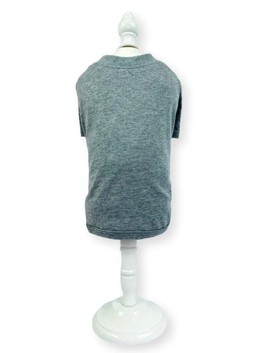 Grey 100% Cotton T-Shirt T-Shirt Cara Mia Dogwear 