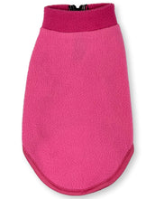 Load image into Gallery viewer, Pink Lightweight Zipper Neck Fleece Dog Vest Lightweight Zipper Neck Dog Fleece Vest Cara Mia Dogwear 
