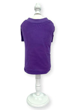 Load image into Gallery viewer, Purple 100% Cotton T-Shirt T-Shirt Cara Mia Dogwear 
