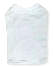 Load image into Gallery viewer, White 100% Cotton T-Shirt T-Shirt Cara Mia Dogwear 
